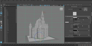 Week2 Castle in Maya